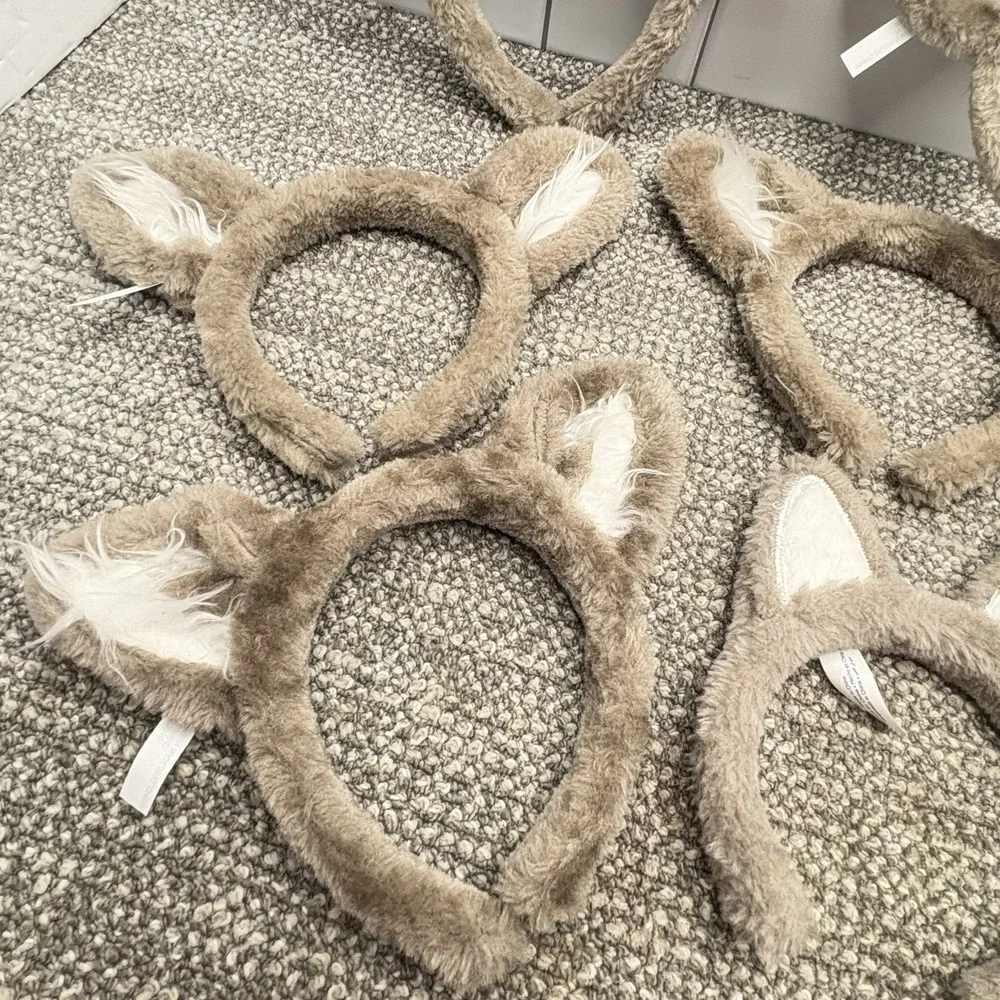 Great Wolf Lodge Ear‎ Headbands Party Set Of 9 EUC Pool Party Fun Decorations